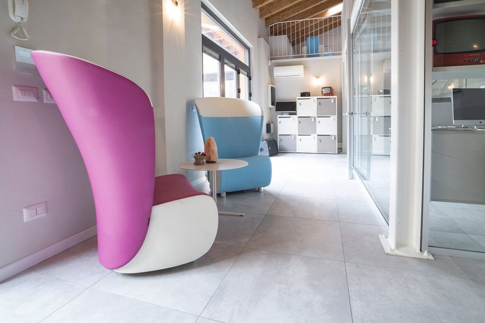 Cluster-16 progetto arredamento ufficio