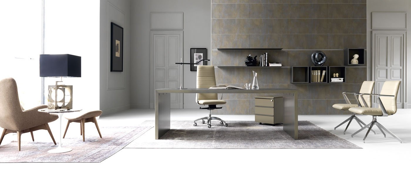 stile arredo moderno ufficio: elegante, essenziale, geometrico